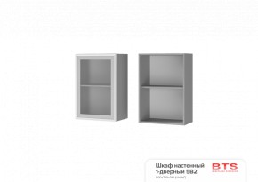 ШКАФ НАСТЕННЫЙ 1-ДВЕРНЫЙ 5В2 (500Х720Х310) КГ Крафт в Ревде - revda.ok-mebel.com | фото